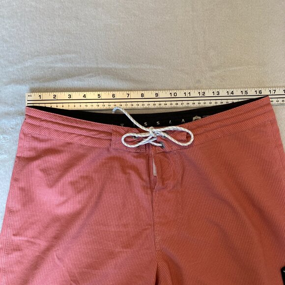 VISSLA Men's Upcycled Coconut Pinstripe Boardshort Raised by Waves Size 32 EUC - Picture 9 of 12